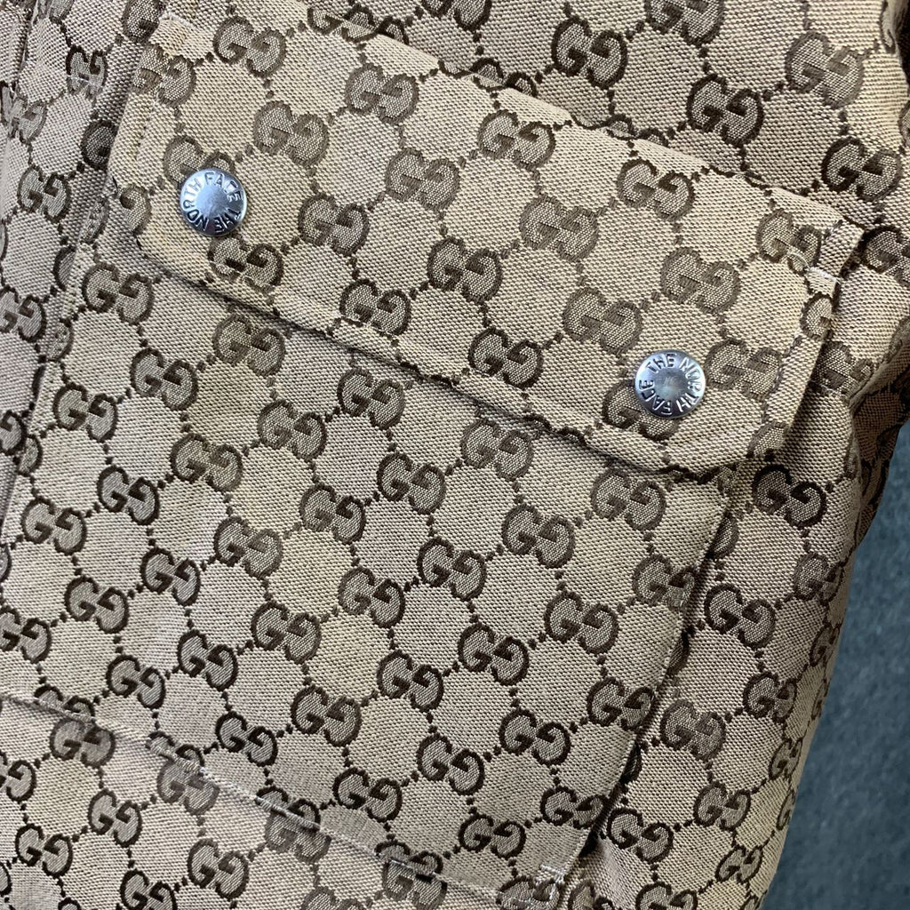 Gucci x The North Face Print Jacket 'Beige/Ebony'