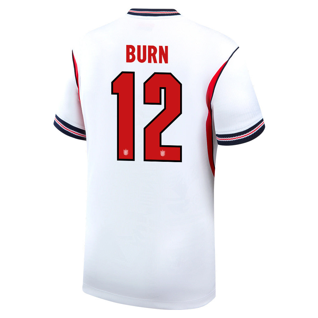 Dan Burn 12 England National Team 2026 Home Jersey - White, Men