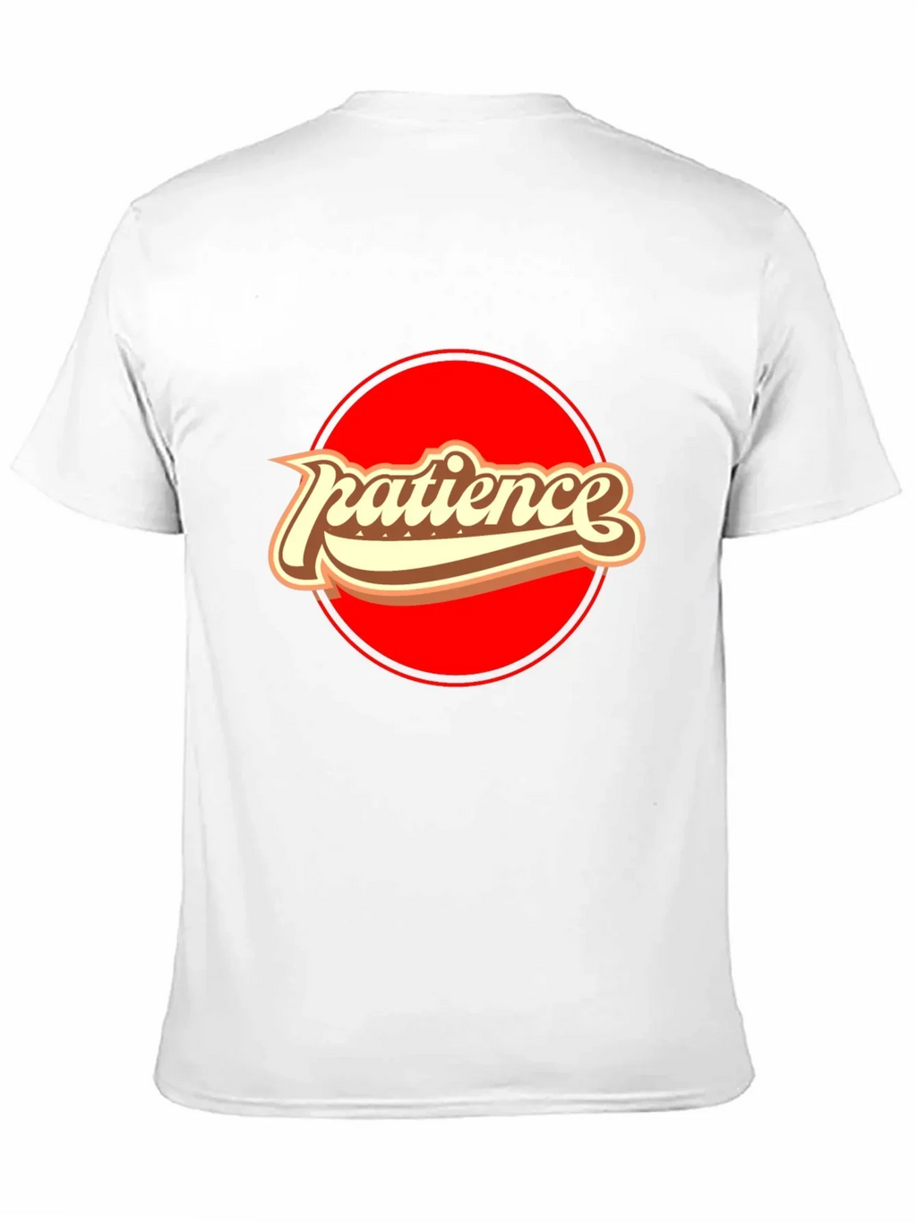 Patience Retro Graphic T-Shirt - Comfort Black Tee