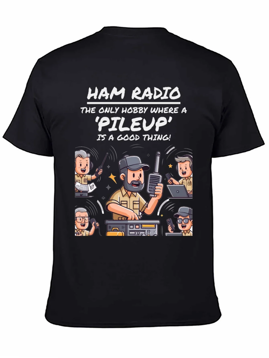 Ham Radio Pileup T-Shirt