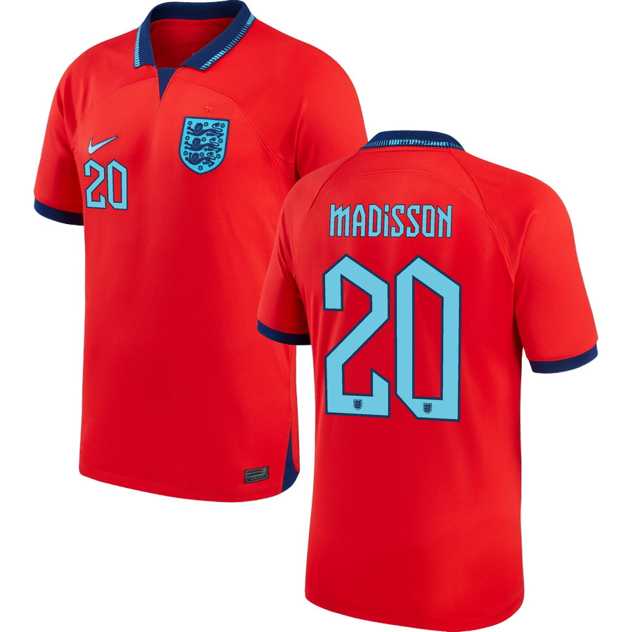 England Away Stadium Jersey 2022/23 Men`s Soccer