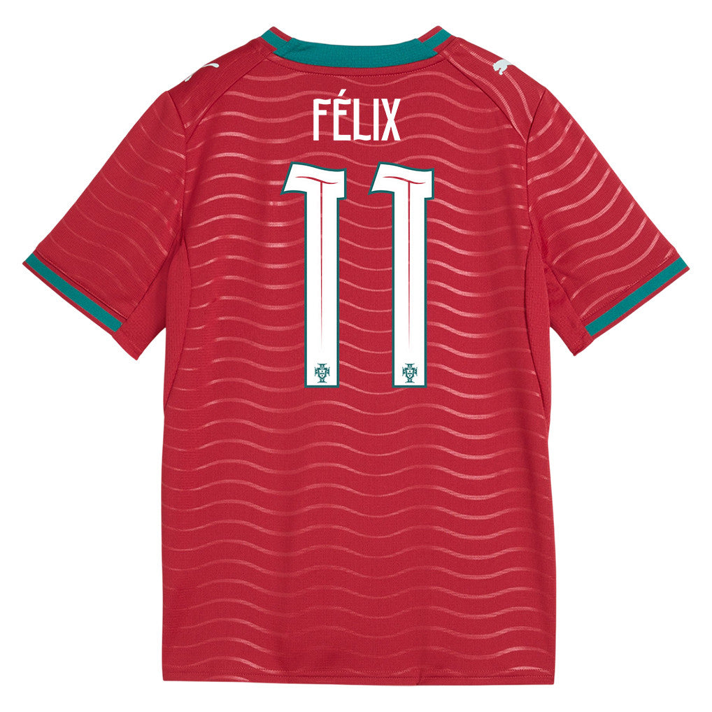 João Félix 11 Youth Portugal National Team 2026 Home Soccer Jersey - Red