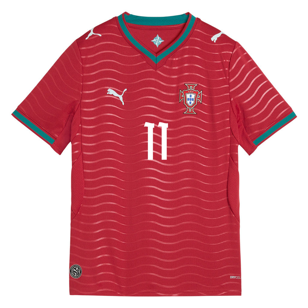 João Félix 11 Youth Portugal National Team 2026 Home Soccer Jersey - Red
