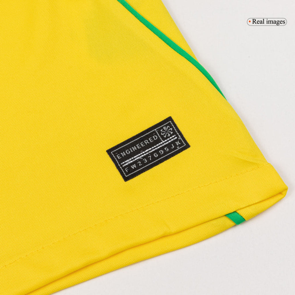 NEYMAR JR. #10 Brazil Home Soccer Jersey World Cup 2026 Yellow