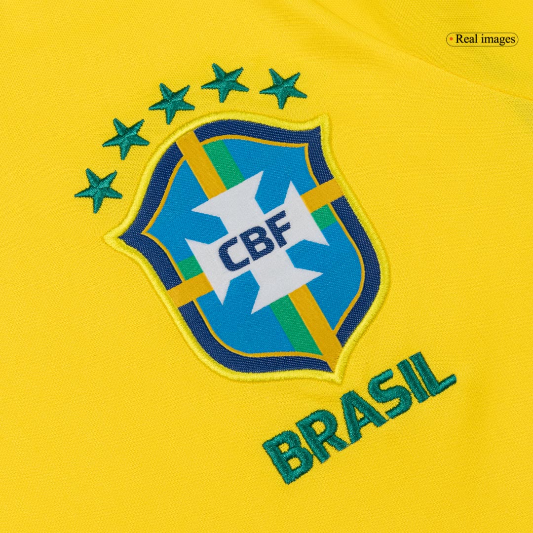 NEYMAR JR. #10 Brazil Home Soccer Jersey World Cup 2026 Yellow