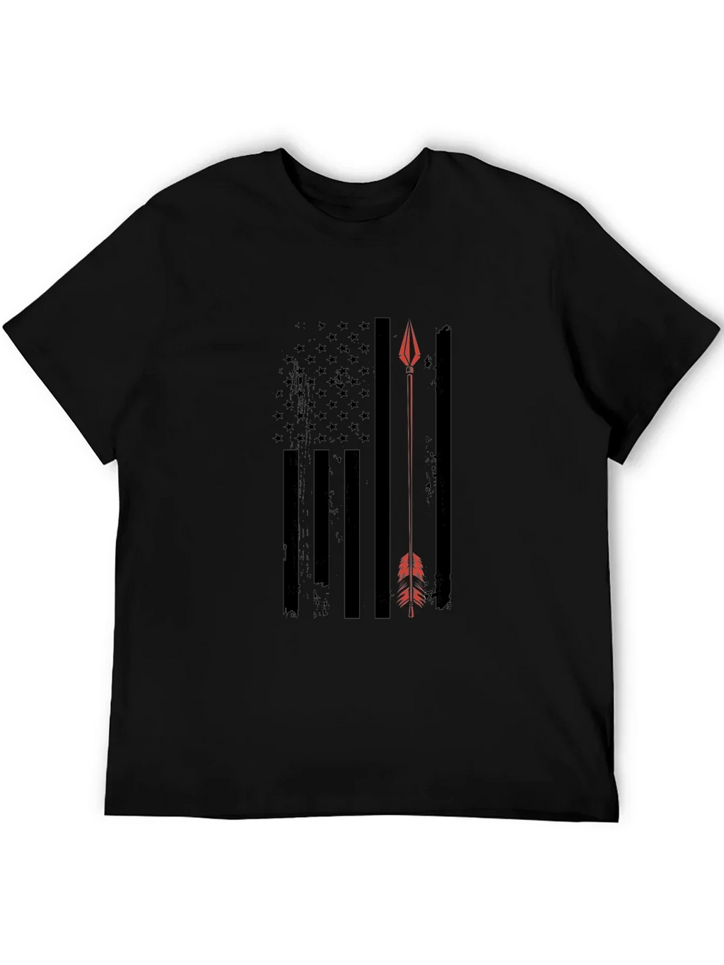 American Flag Arrow T-Shirt - Patriotic Design