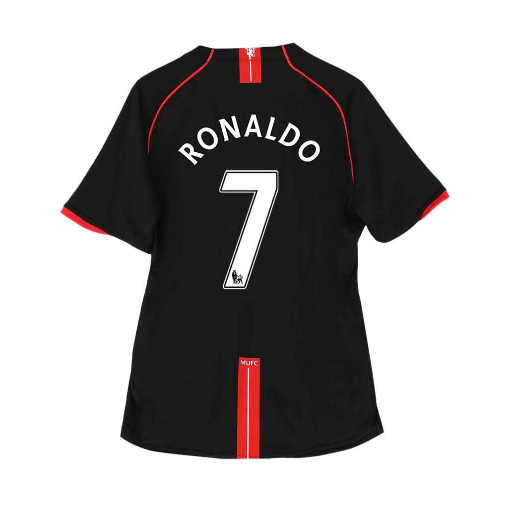 Retro RONALDO #7 2007/08 Manchester United Away Football Shirt