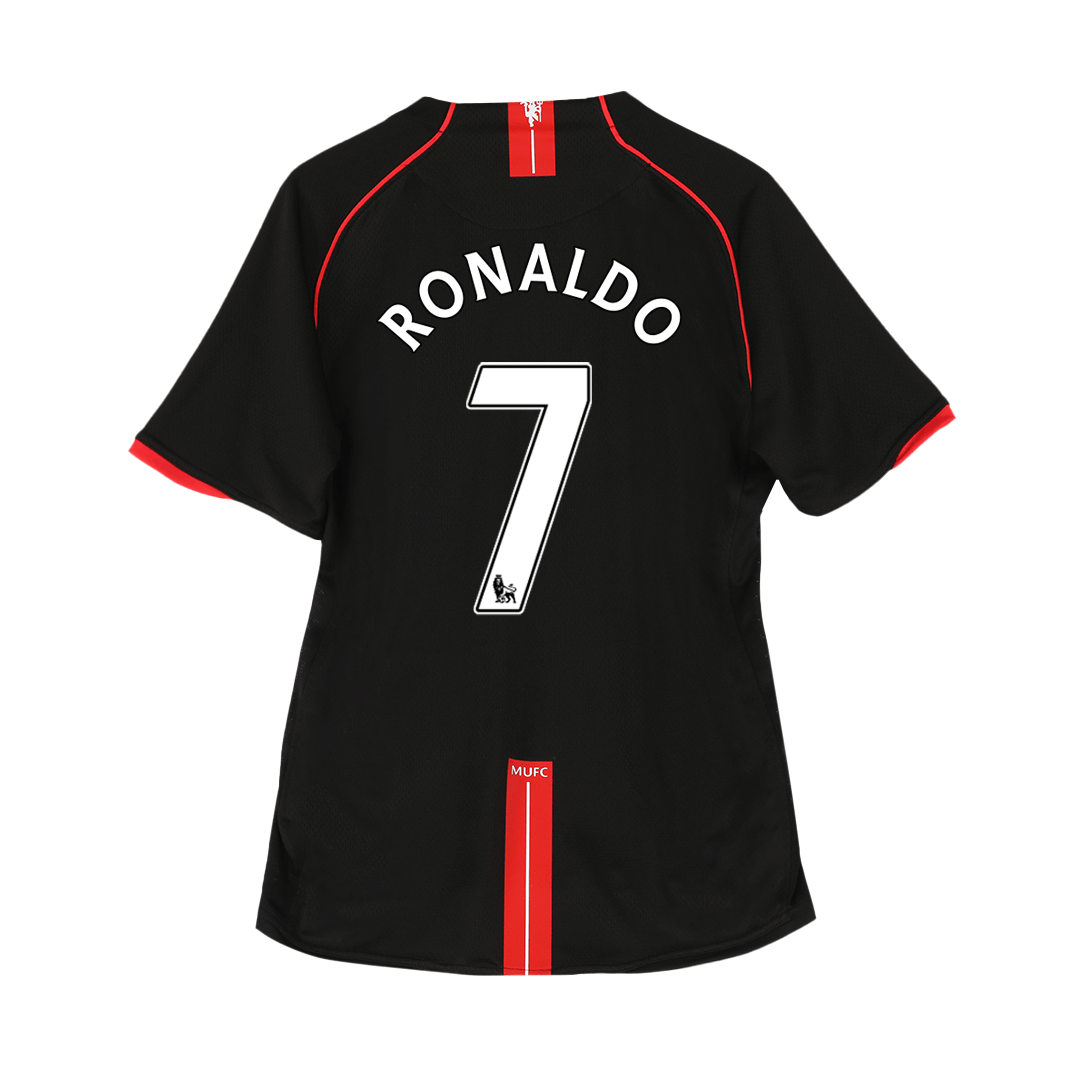 Retro RONALDO #7 2007/08 Manchester United Away Football Shirt