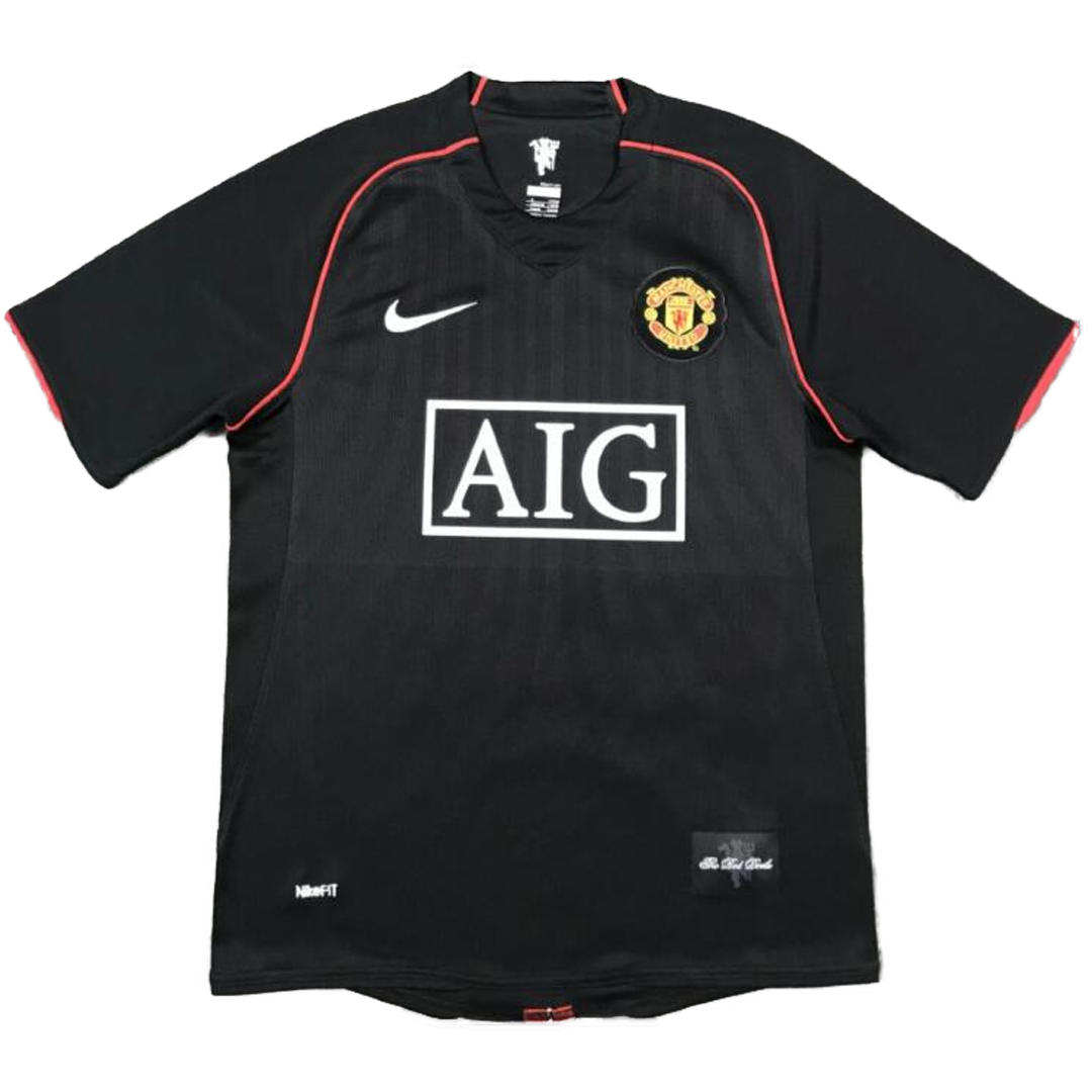 Retro RONALDO #7 2007/08 Manchester United Away Football Shirt