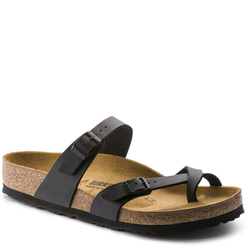 Birkenstock Sandals Women's Mayari Birko-Flor in Black Sandals