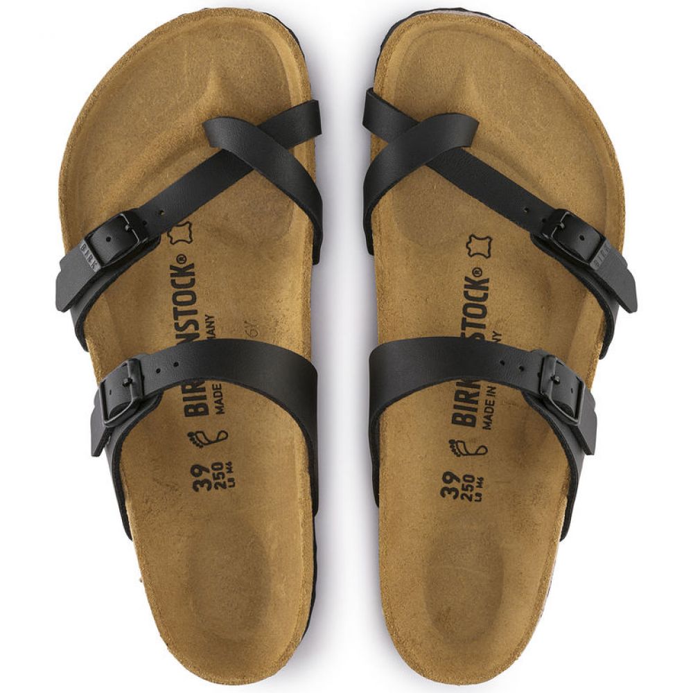 Birkenstock Sandals Women's Mayari Birko-Flor in Black Sandals