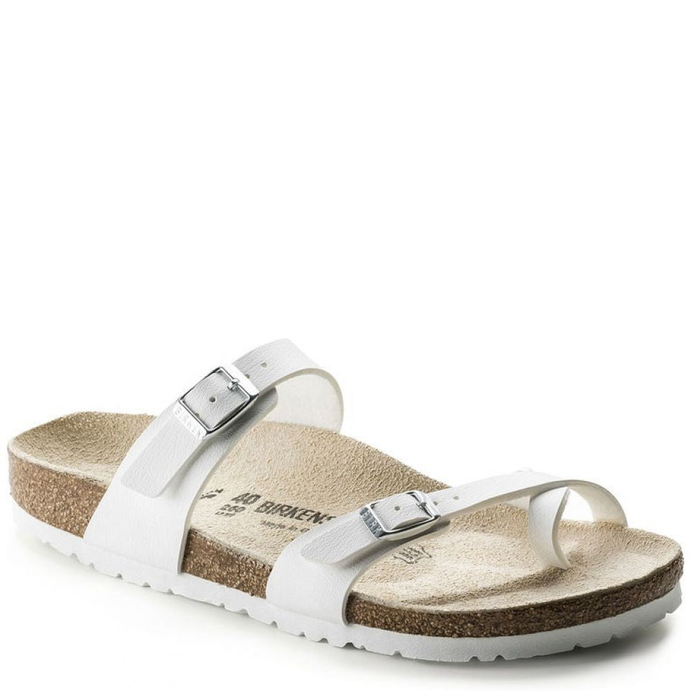 Birkenstock Sandals Women's Mayari Birko-Flor in White Sandals