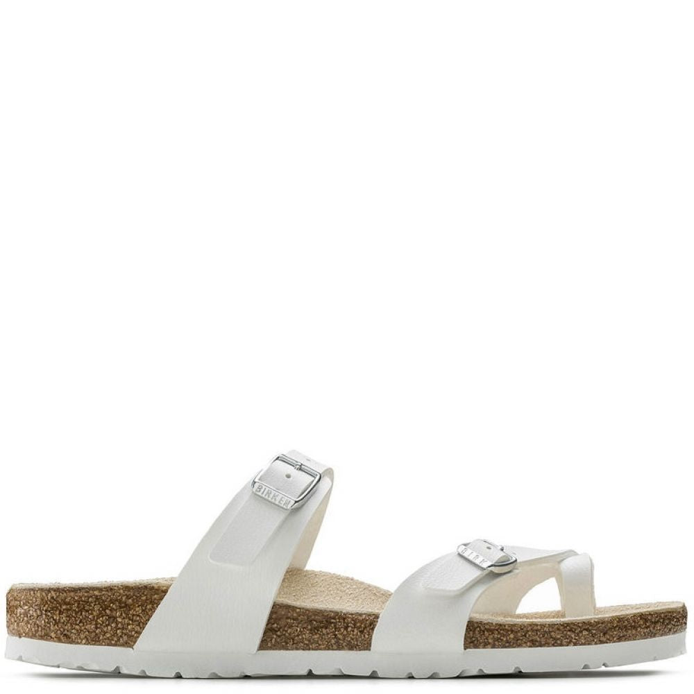 Birkenstock Sandals Women's Mayari Birko-Flor in White Sandals