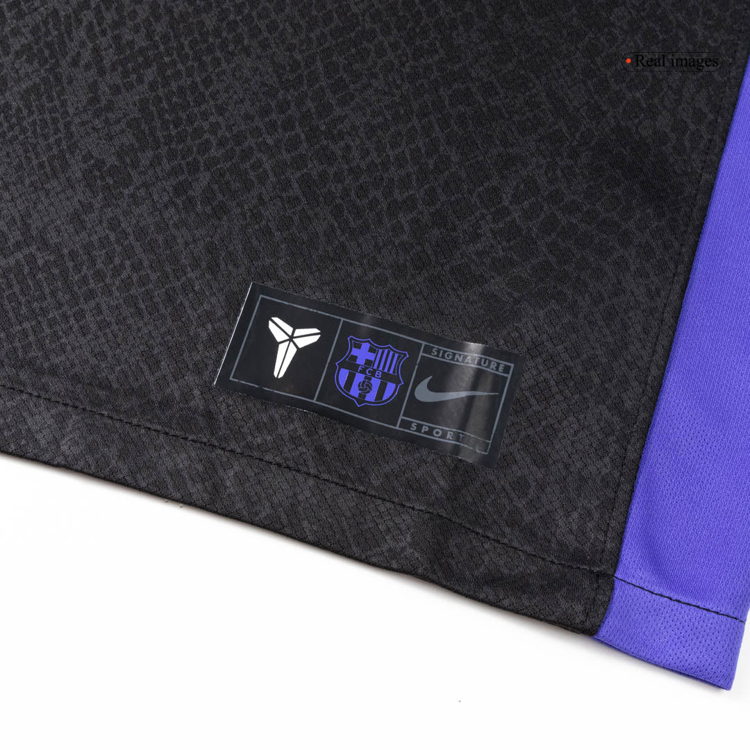 Barcelona x Kobe Bryant Pre-Match Training Football Shirt Soccer 25/26 Black