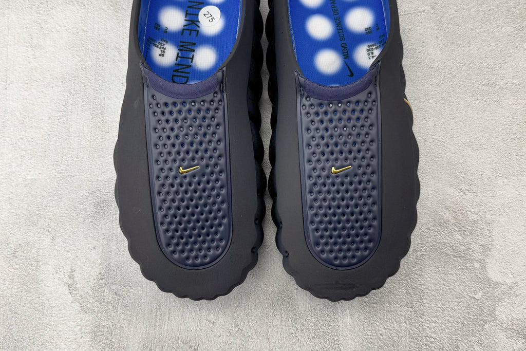 Nike Mind 001 Mule "Blackened Blue" Slides