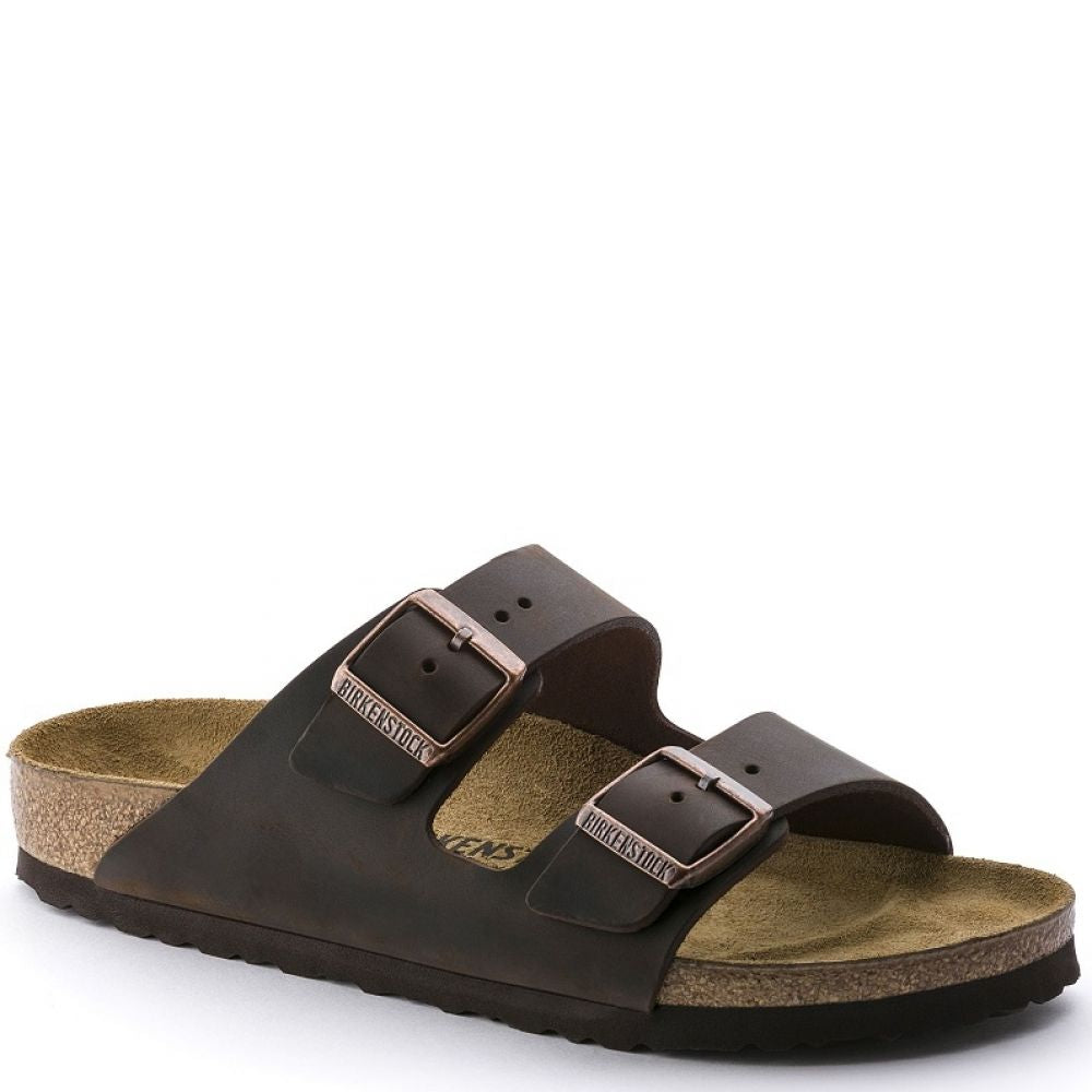 Birkenstock Arizona Oiled Leather in Habana Sandals
