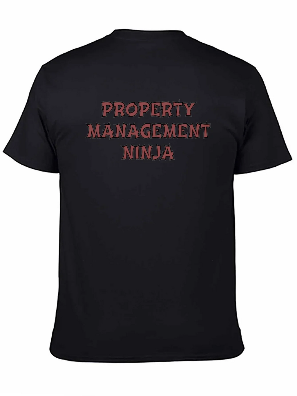 Property Management Ninja T-Shirt - Black