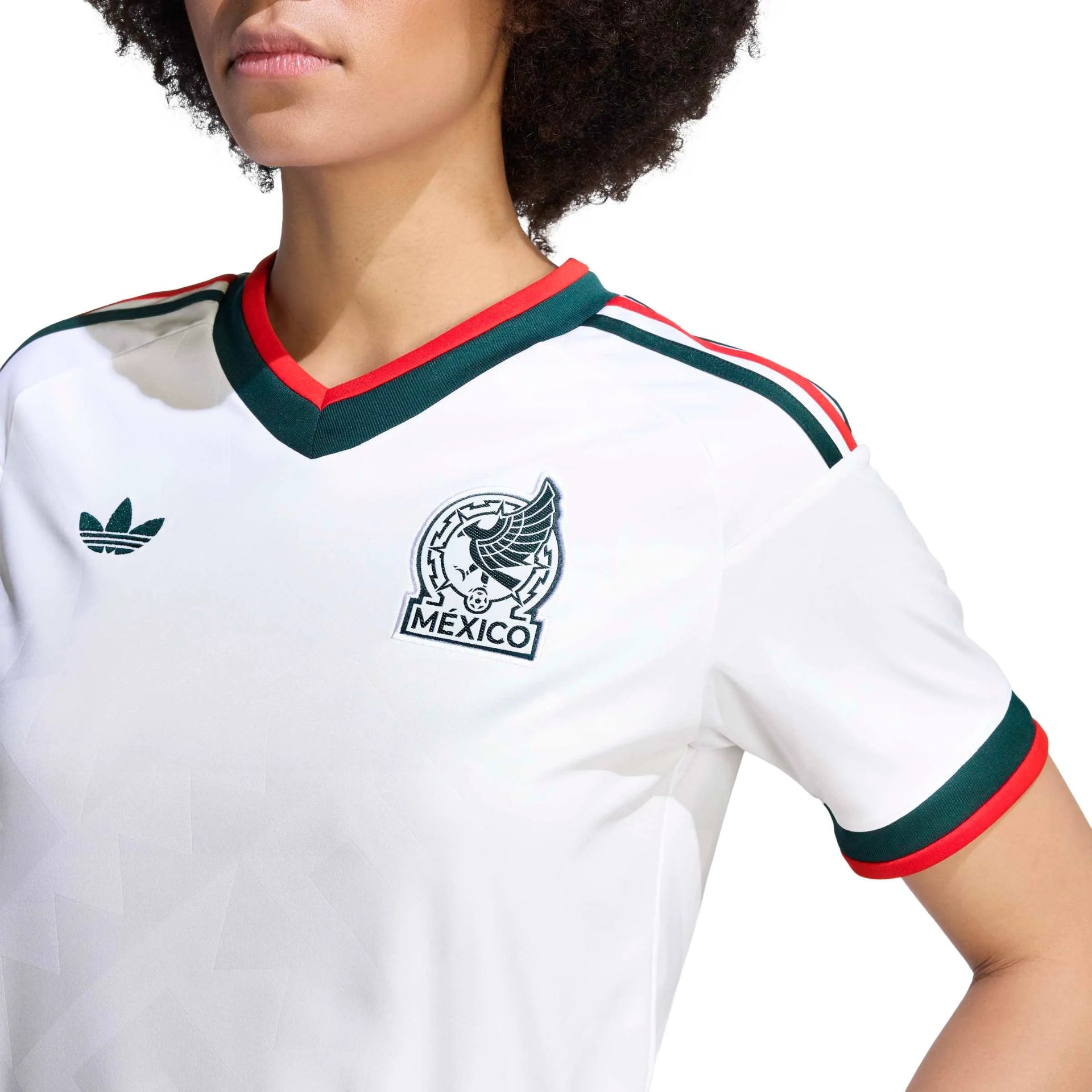 adidas 2026 Mexico Women's Stadium Away Soccer Jersey