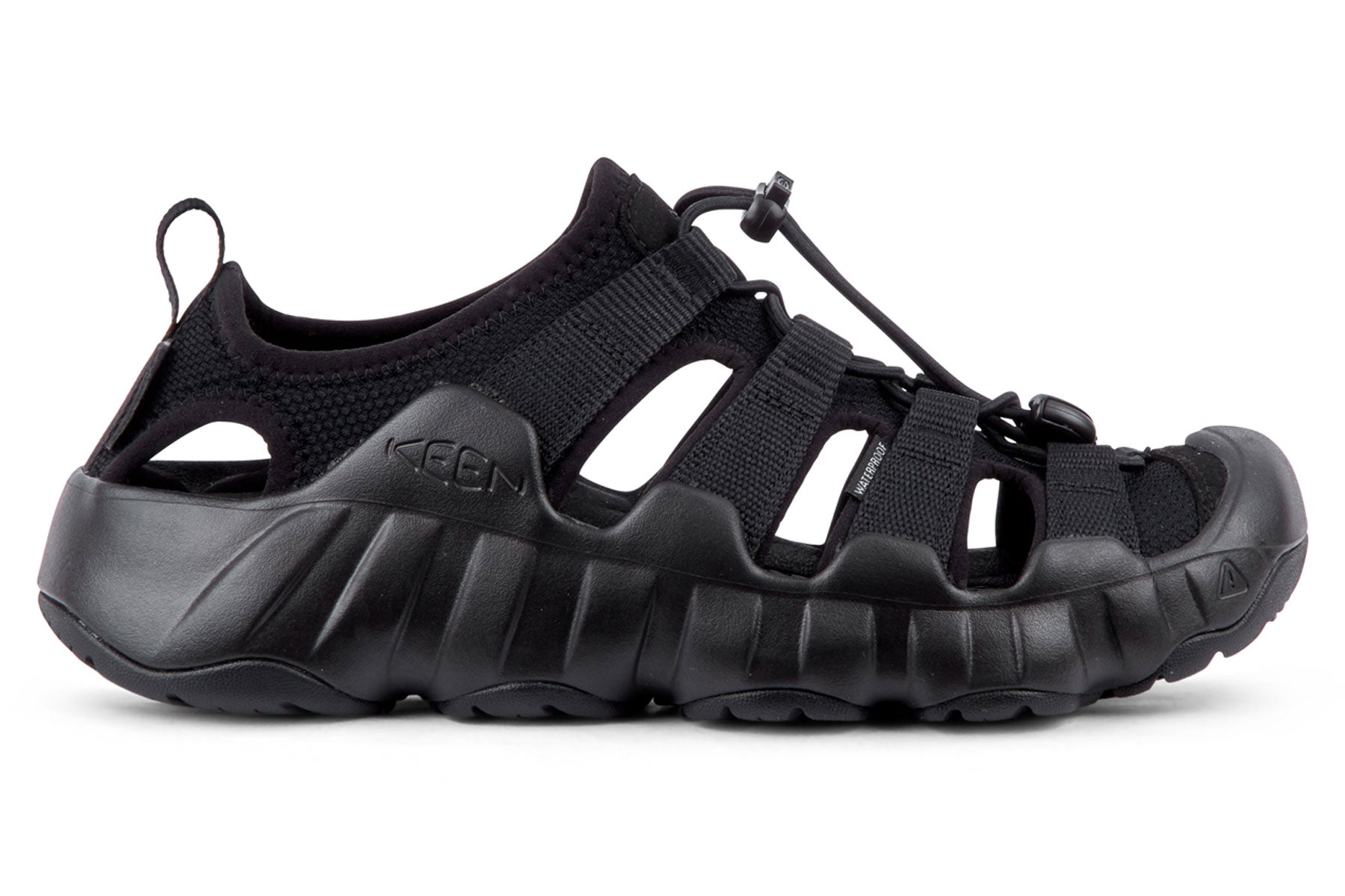 Keen Hyperport H2 x Snow Peak - SP Triple Black Sandals