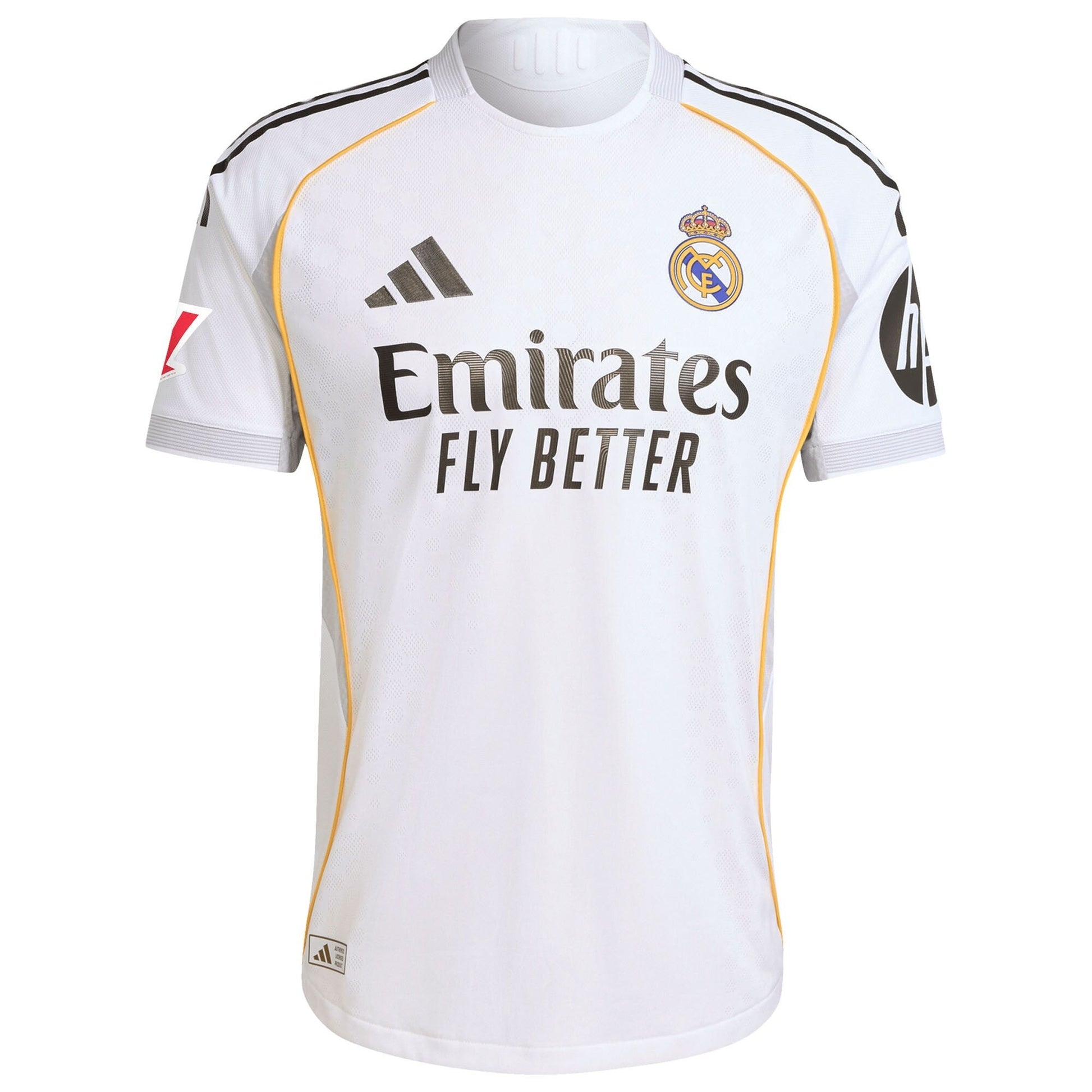 Vini Jr. Real Madrid 2025/26 Home Authentic Soccer Shirt - White