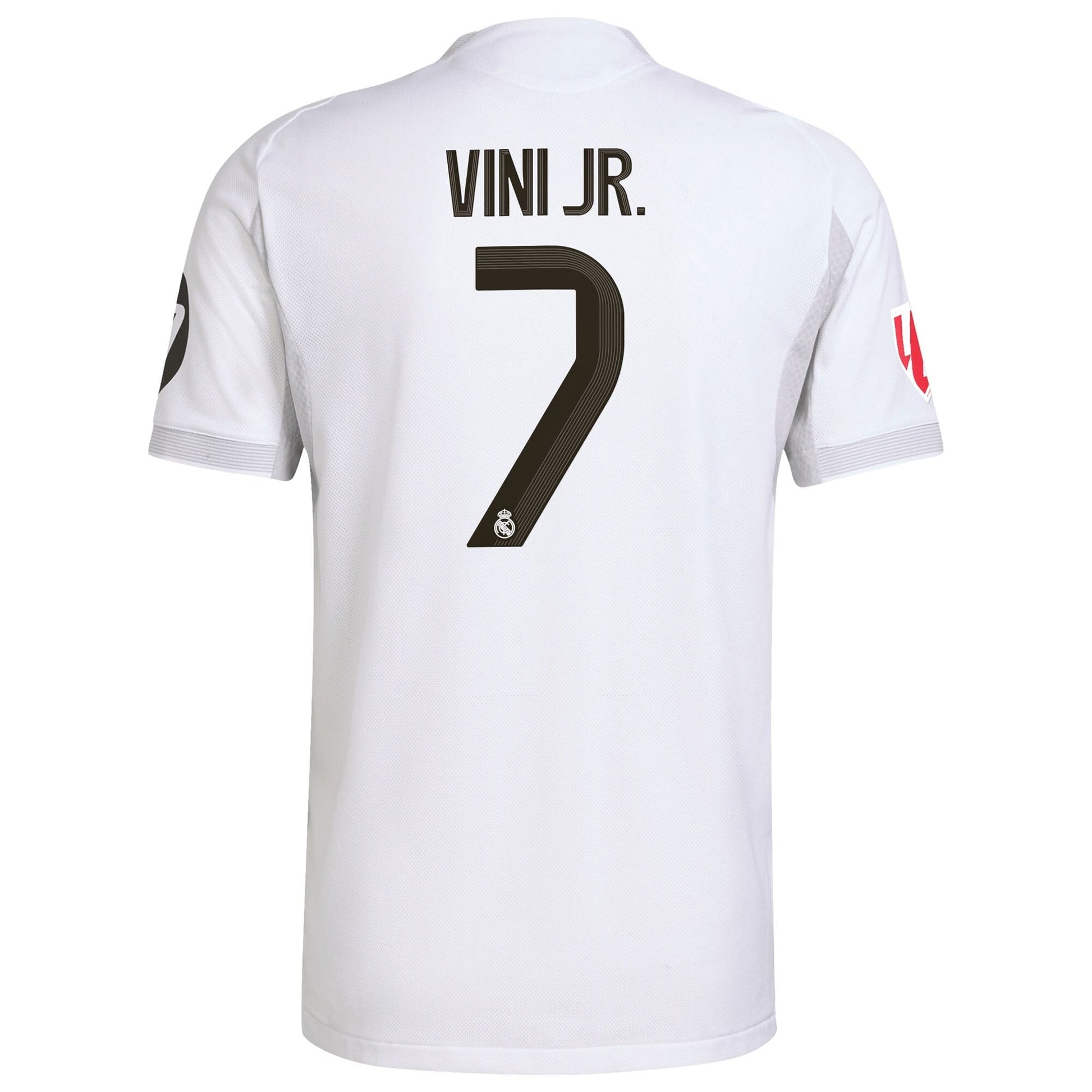 Vini Jr. Real Madrid 2025/26 Home Authentic Soccer Shirt - White