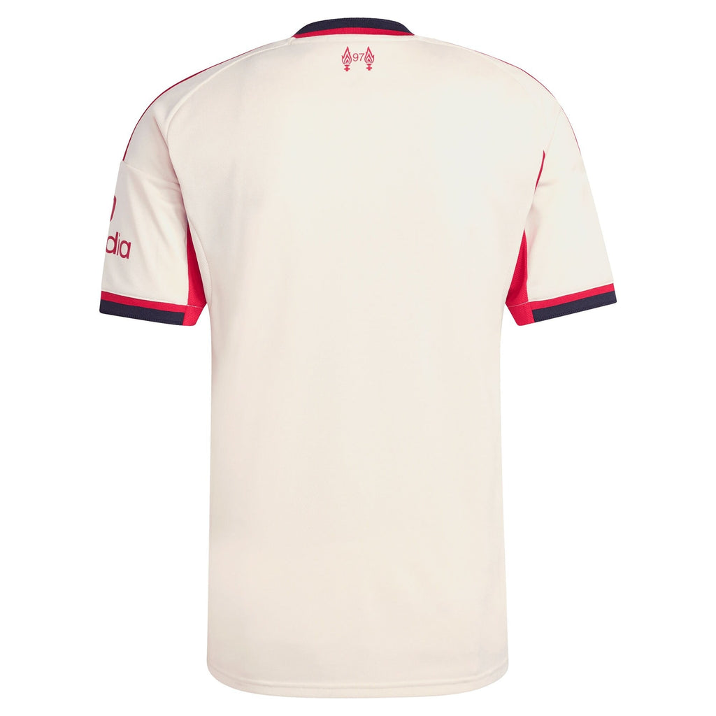 Liverpool 2025/26 Away Soccer Shirt - White