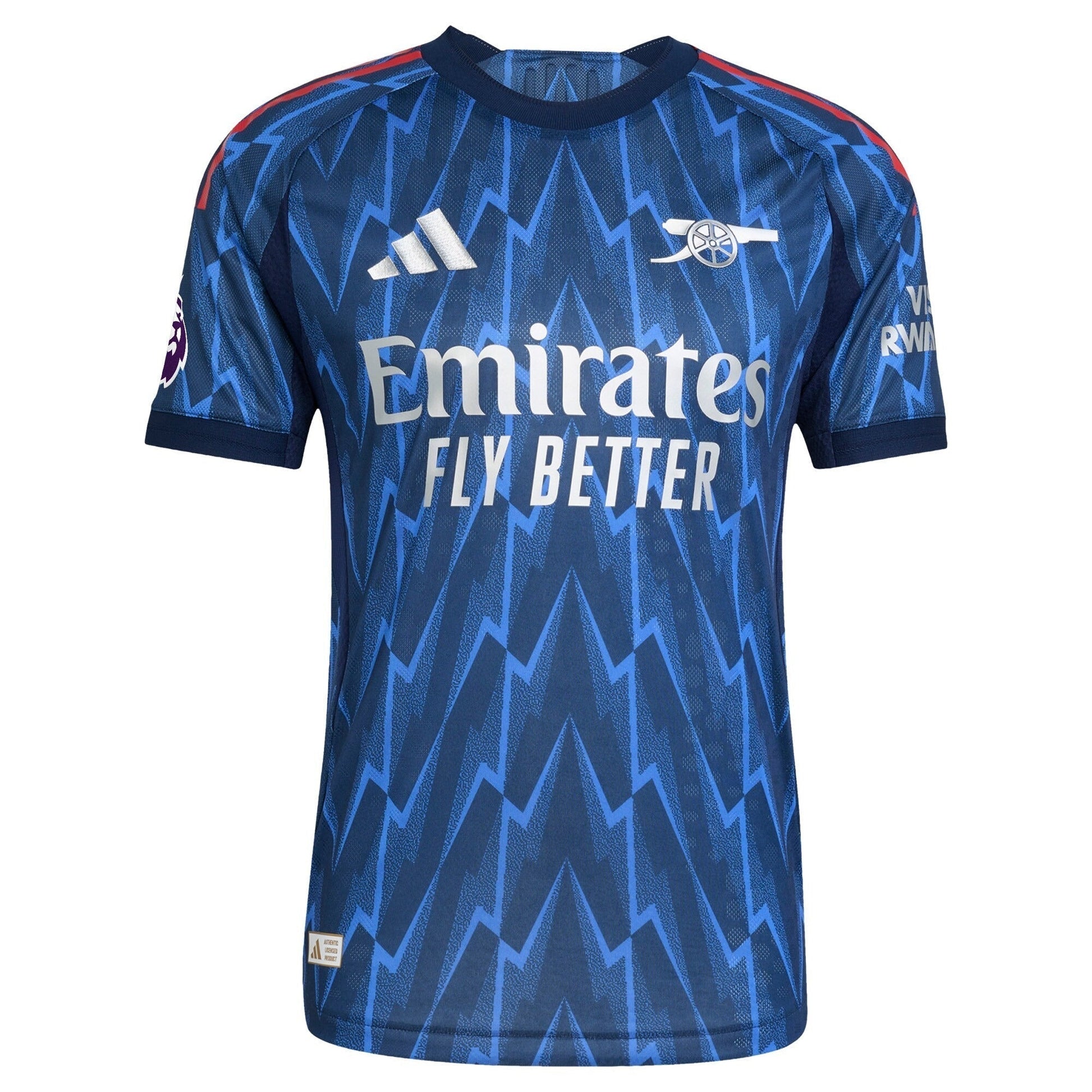 Bukayo Saka Arsenal 2025/26 Away Player Soccer Shirt - Blue