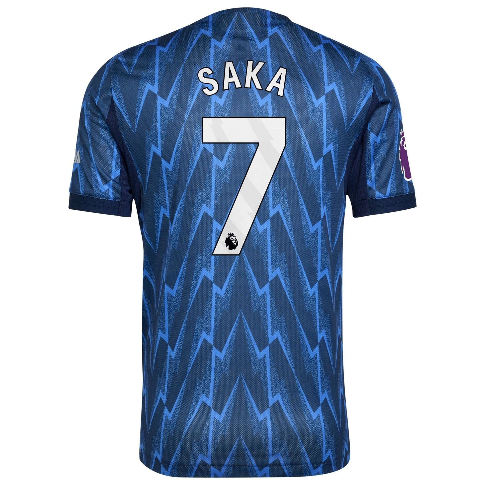 Bukayo Saka Arsenal 2025/26 Away Player Soccer Shirt - Blue