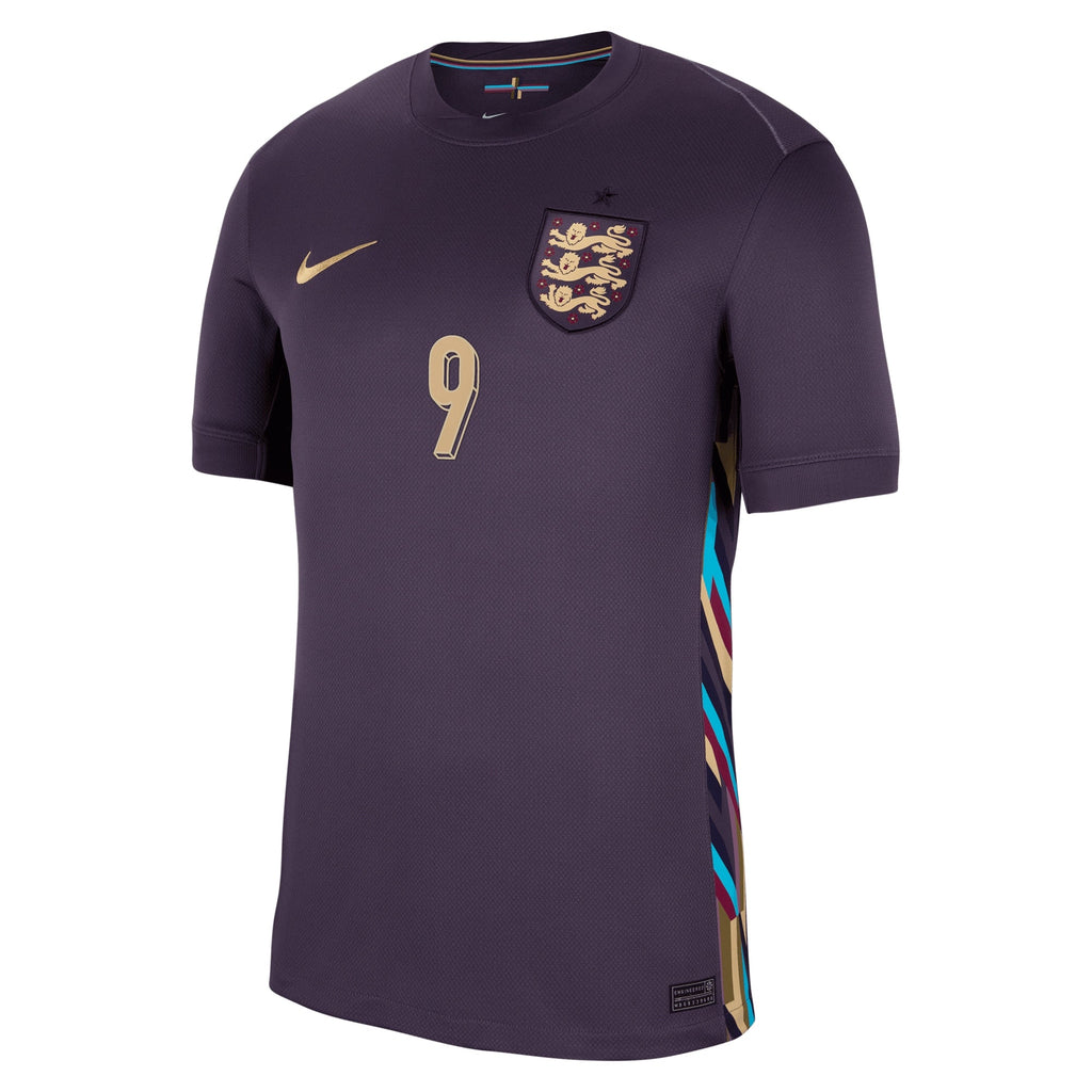 England Away Stadium Shirt 2024 with Kane 9 printing Soccer Shirt