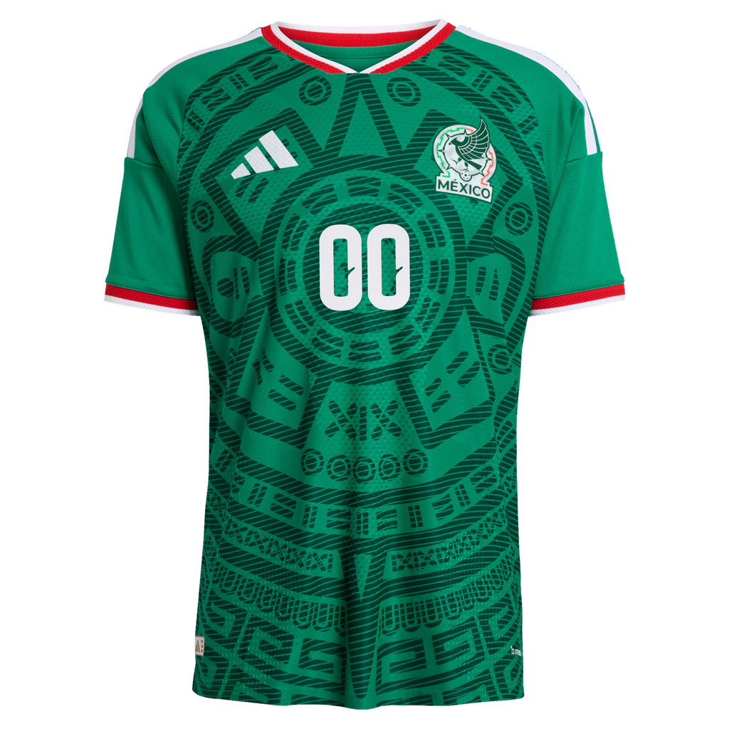 2026 Home Custom Soccer Jersey - Green (Mexico)