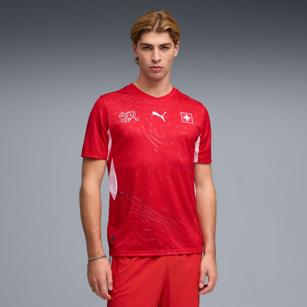 Puma Switzerland National Team 2026 Home Supporter Edition Jersey – Red/White