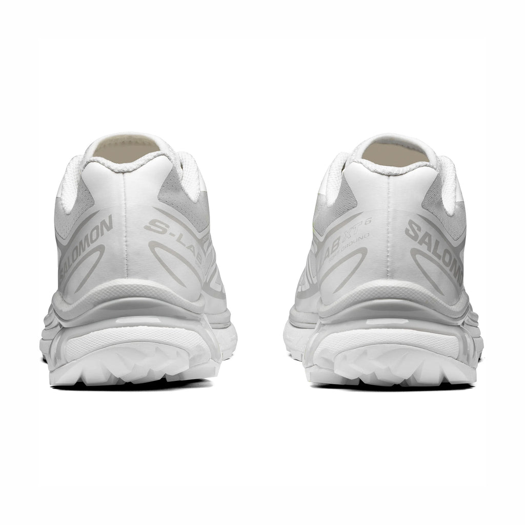 Salomon Unisex XT-6 (White/White/Lunar Rock) Shoe