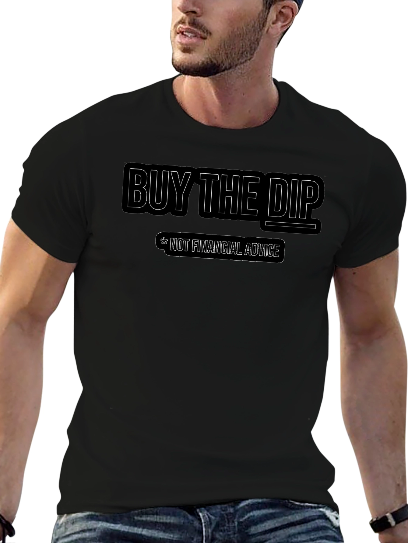 Buy the Dip T-Shirt - Financial Humor Tee