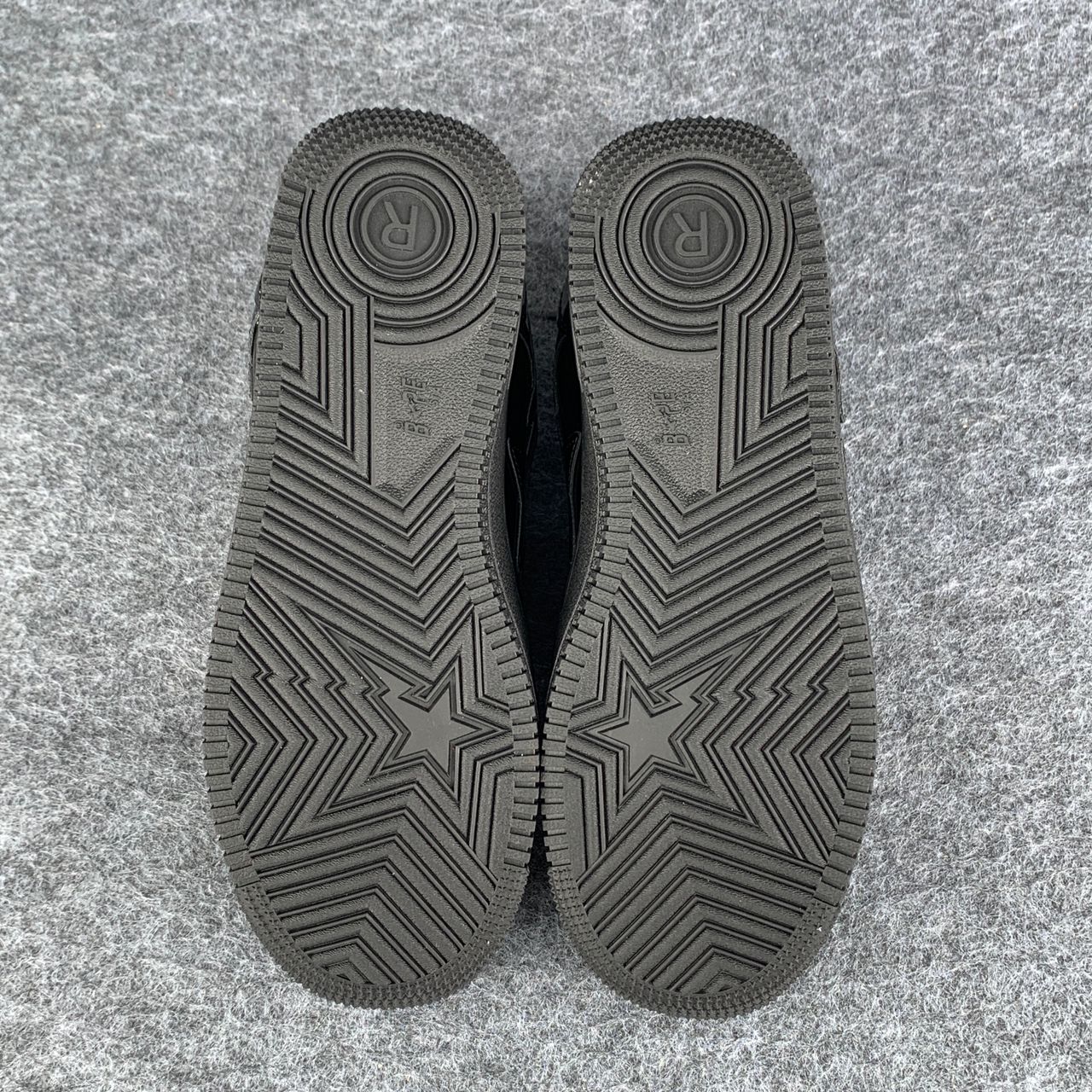 Bapesta Low 'Patent Black' Shoe