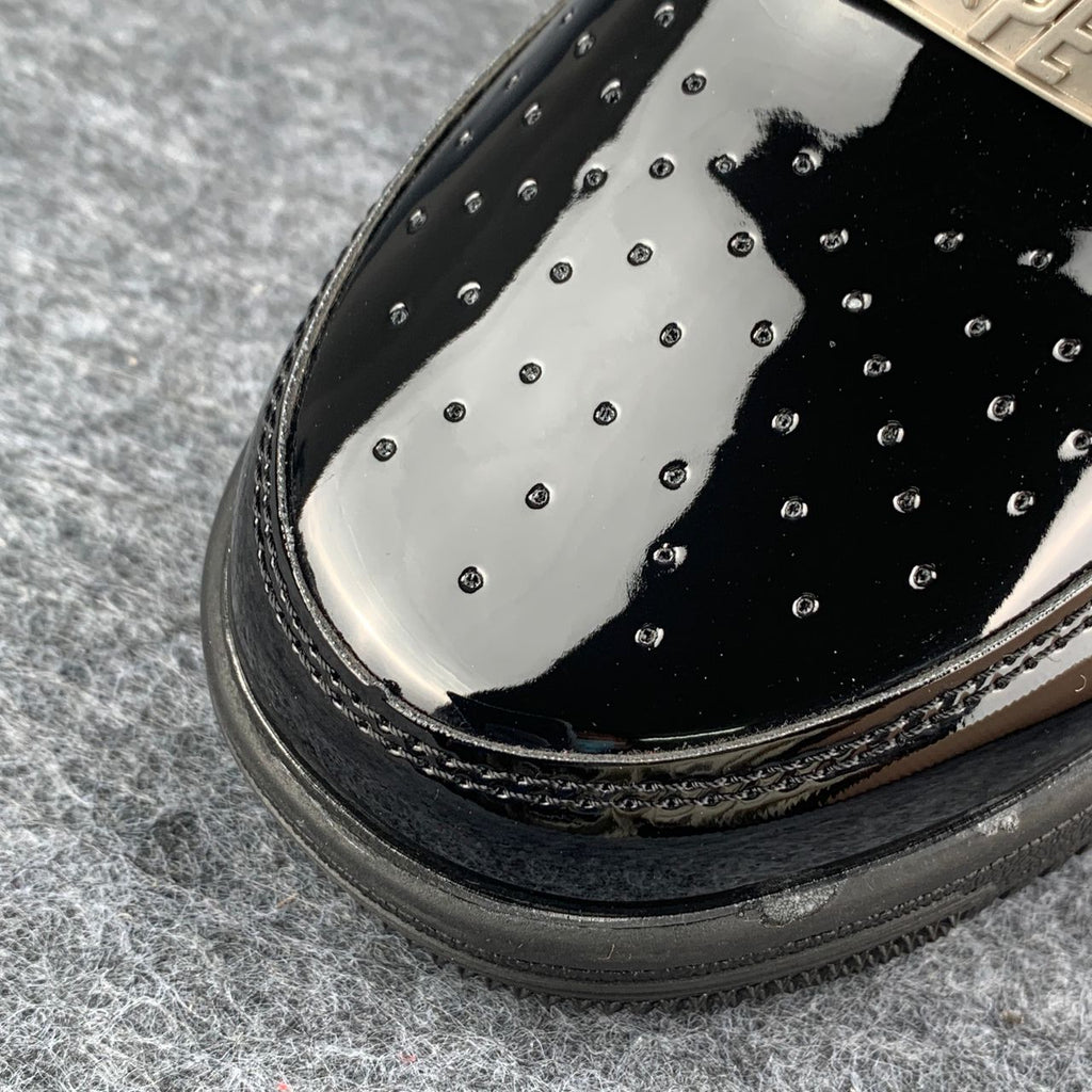 Bapesta Low 'Patent Black' Shoe