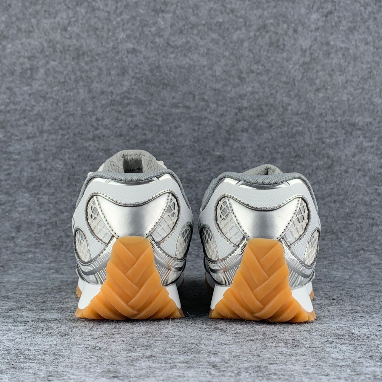 Bottega Veneta Orbit Sneaker 'Silver White' Shoe