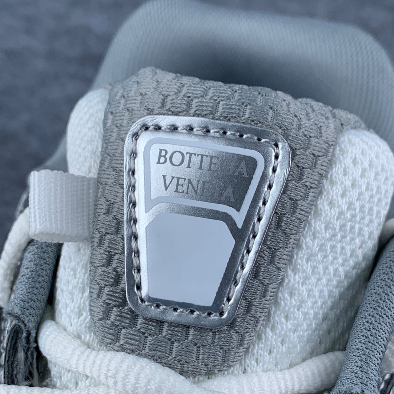 Bottega Veneta Orbit Sneaker 'Silver White' Shoe