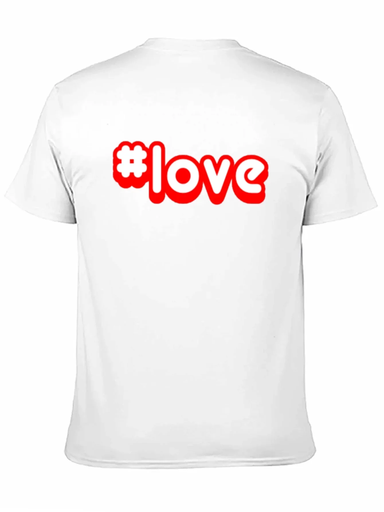 #Love T-Shirt - Stylish Graphic Tee - Soft Cotton Blend