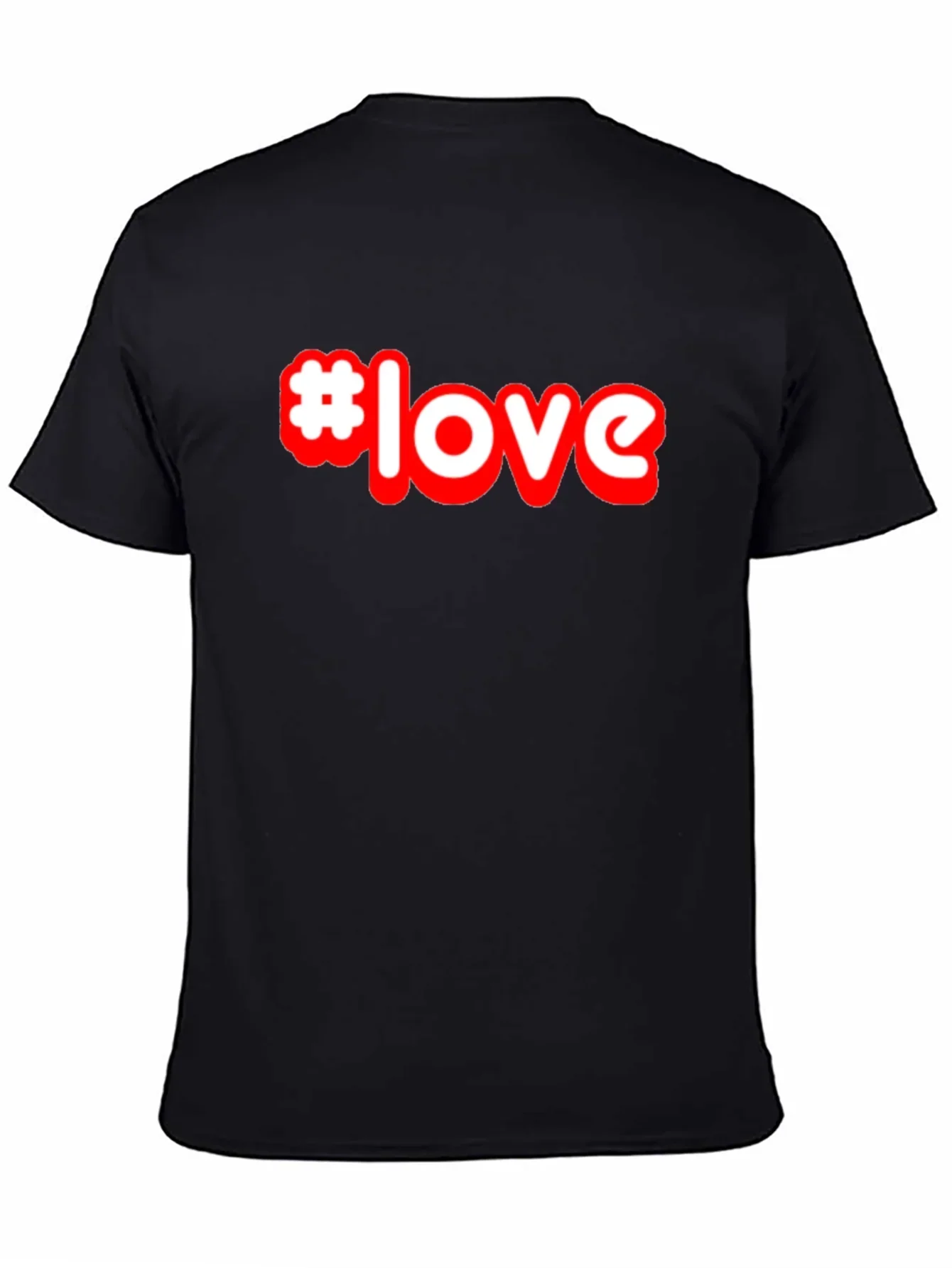 #Love T-Shirt - Stylish Graphic Tee - Soft Cotton Blend