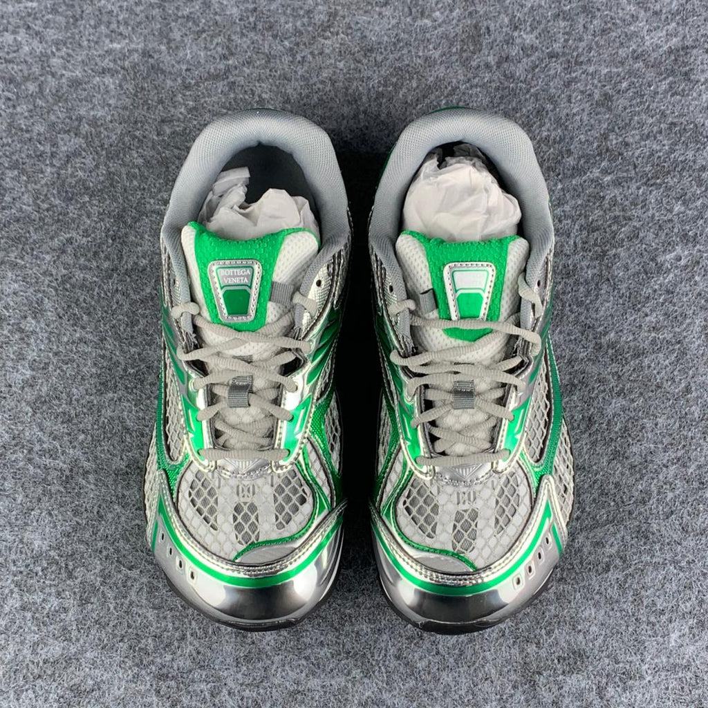 Bottega Veneta Orbit Sneaker 'Silver Parakeet' Shoe