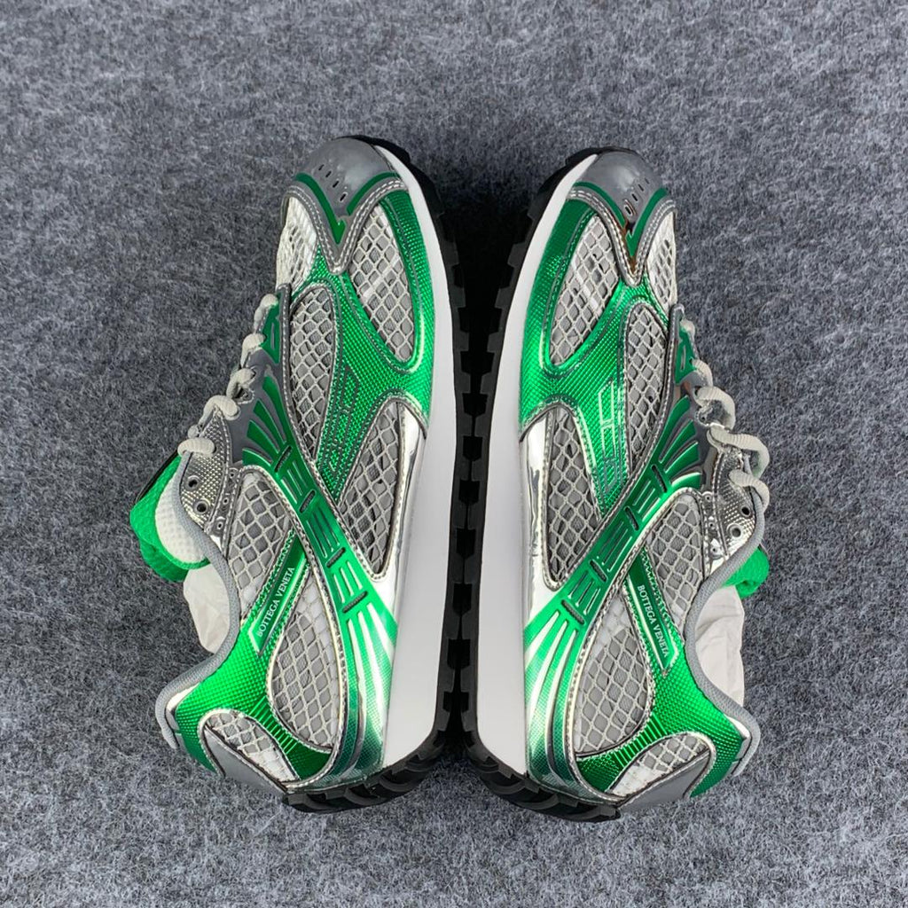 Bottega Veneta Orbit Sneaker 'Silver Parakeet' Shoe