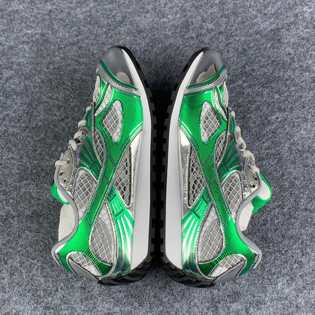 Bottega Veneta Orbit Sneaker 'Silver Parakeet' Shoe