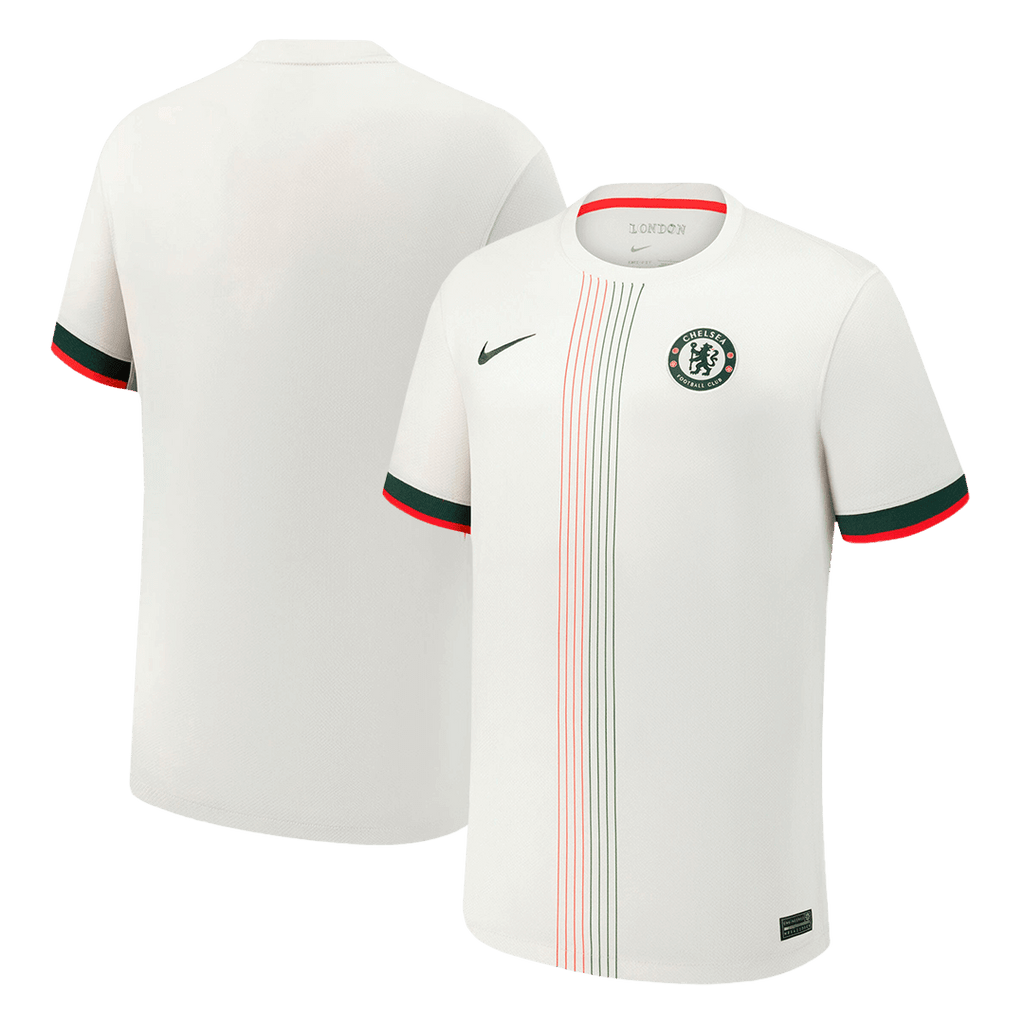 Chelsea Away Football Shirt Kit(Jersey+Shorts+Socks) 2025/26 White