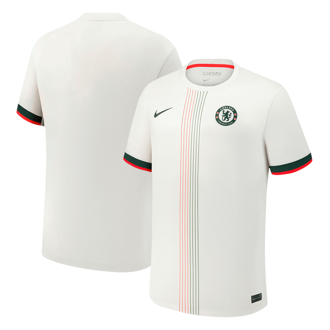 Chelsea Away Football Shirt Kit(Jersey+Shorts+Socks) 2025/26 White