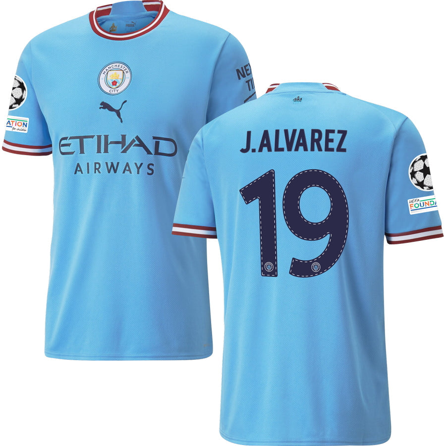 MANCHESTER CITY HOME JERSEY STADIUM 2022/23