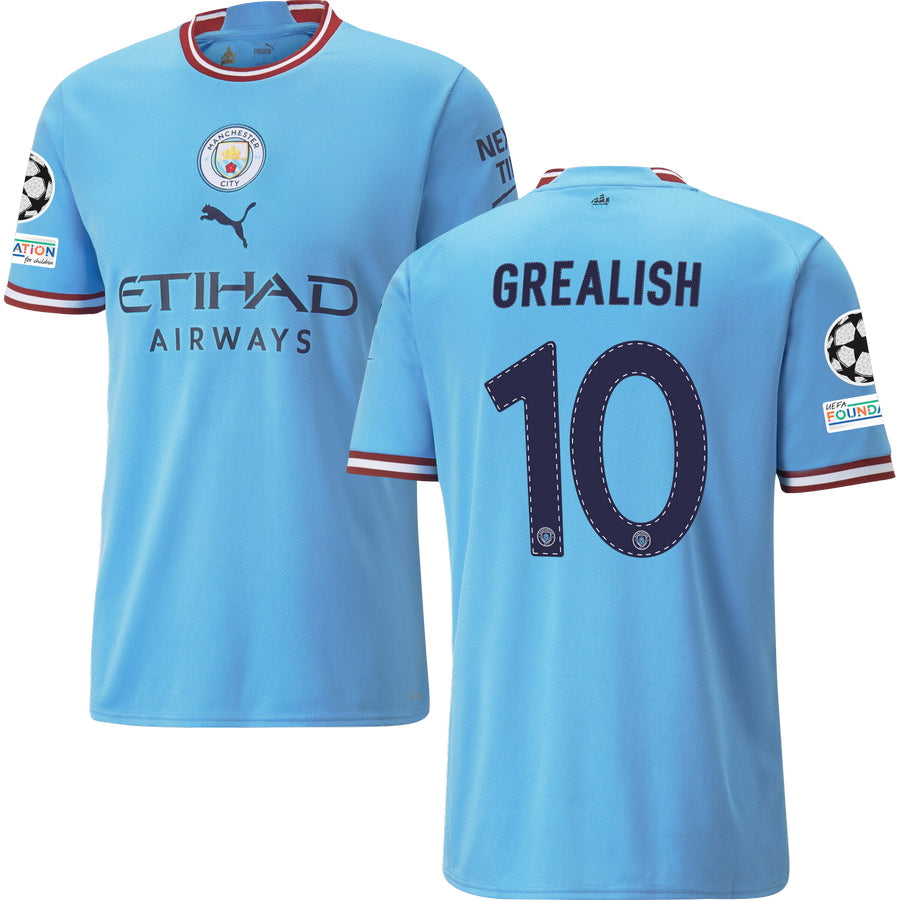 MANCHESTER CITY HOME JERSEY STADIUM 2022/23