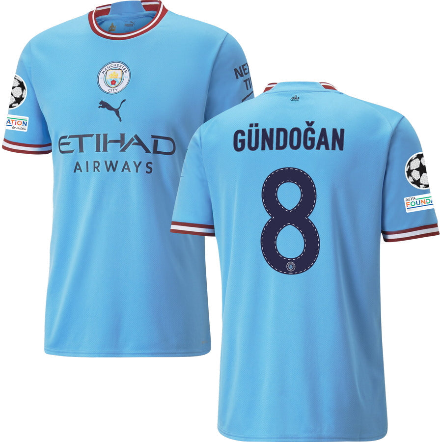 MANCHESTER CITY HOME JERSEY STADIUM 2022/23