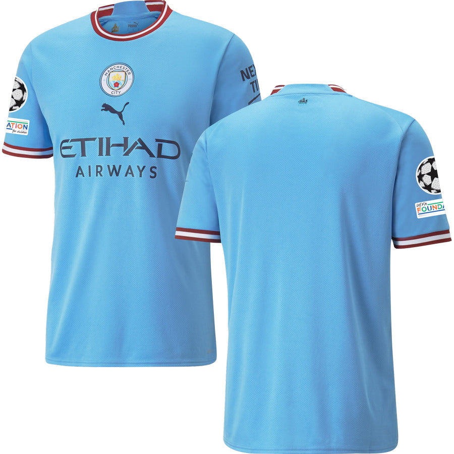 MANCHESTER CITY HOME JERSEY STADIUM 2022/23