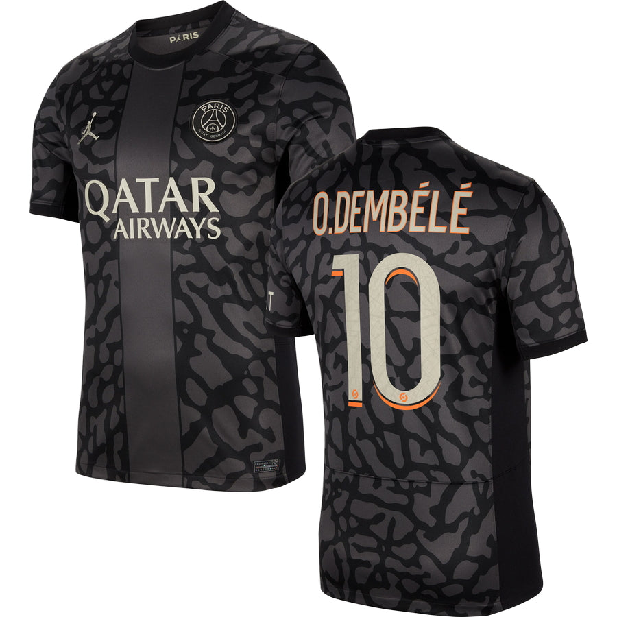 PARIS SAINT-GERMAIN X JORDAN THIRD STADIUM JERSEY 2023/24 MEN`S Soccer
