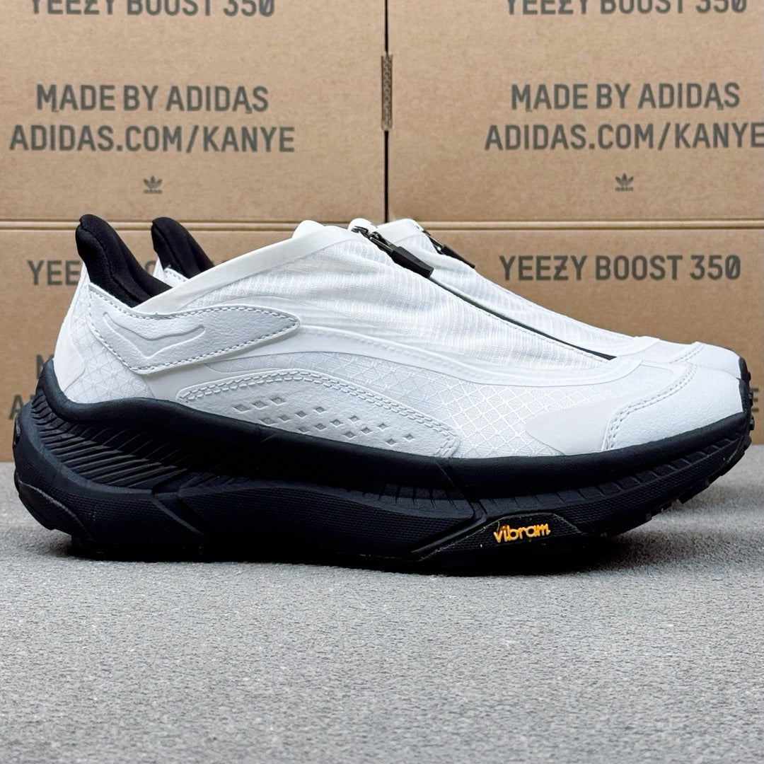 Hoka U Project Transport White | Black